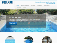 Tablet Screenshot of poolman.ca